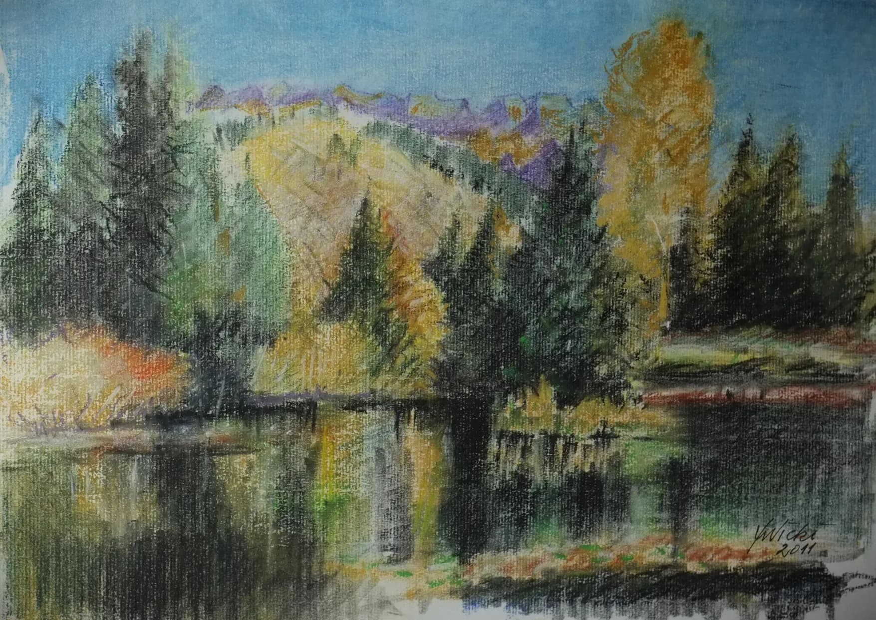 Steinibühlweiher ob Sempach LU