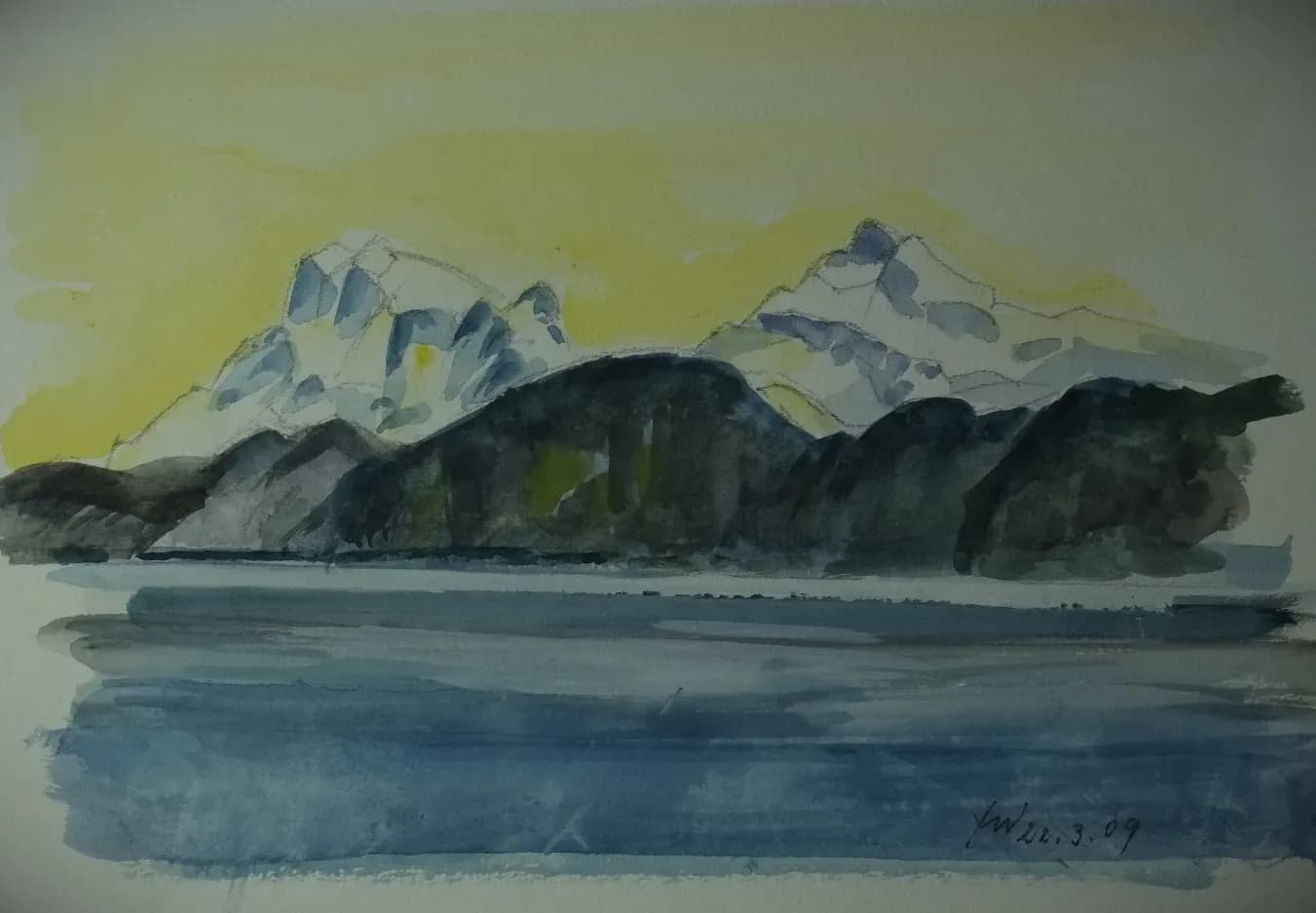 Blick von Gersau auf Urirotstock
