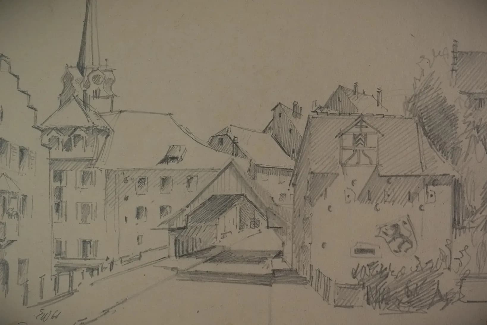 Alte Brücke in Bremgarten