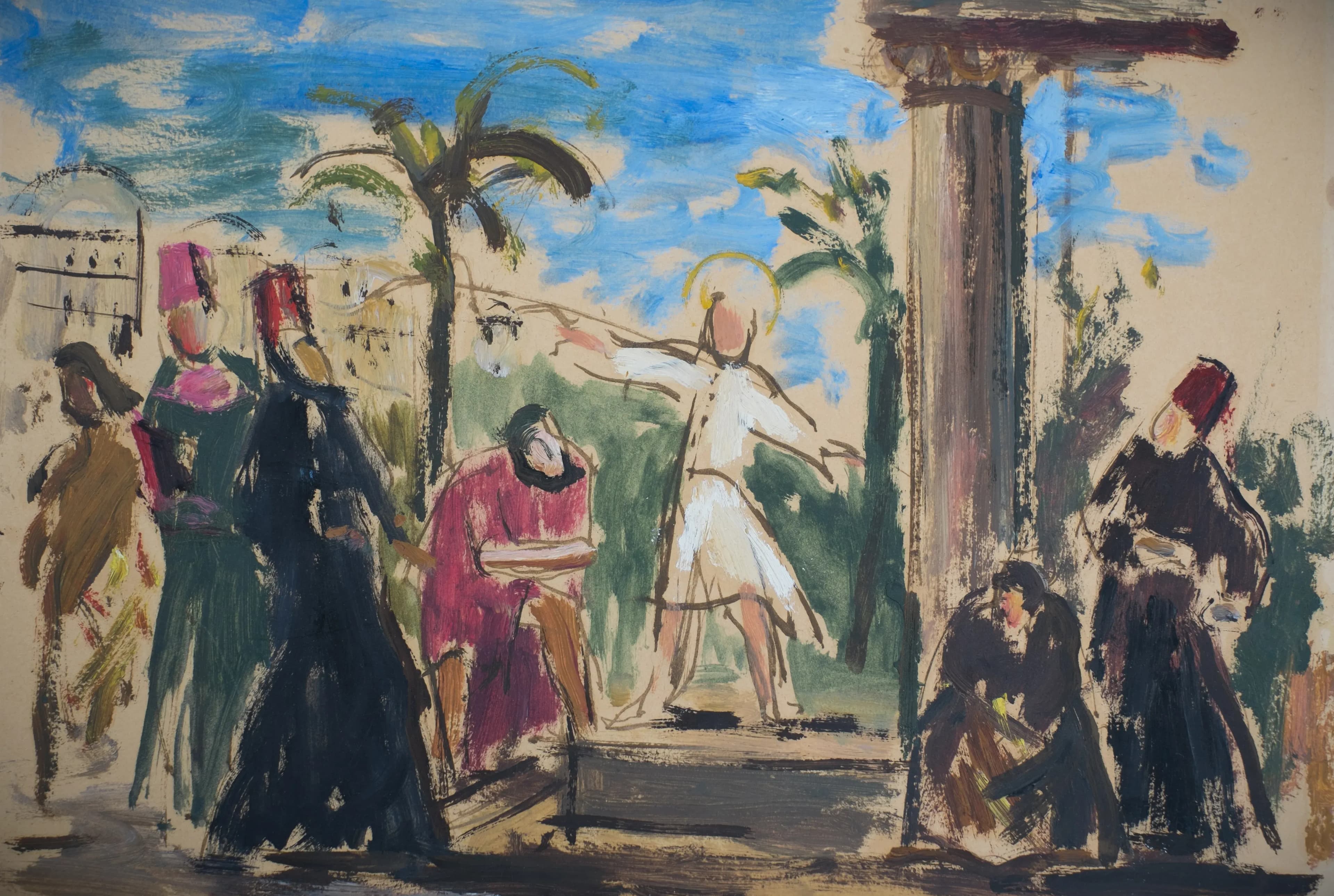Orientalische Szene